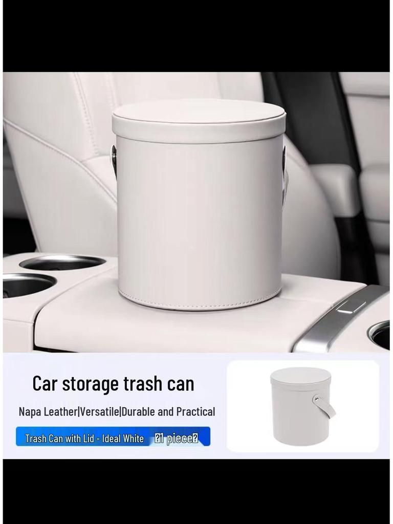Compatible Car Trash Cans for Li Auto ONEL 6/7/8/9 - Multi-Functional Storage