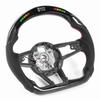 Koolstofvezel LED Schakelverlichting Display Stuurwiel Geschikt voor MK2 TTS TTRS MK3 2015+