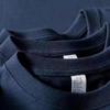 Pure Cotton Retro Loose-Fit Basic T-Shirt, Short-Sleeved Casual Style