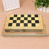 Wooden Foldable Magnetic International Chess Set Educational  Chess Board Game Travel Chess Set