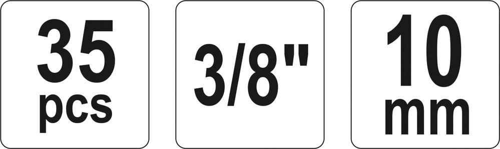 Brake caliper separator kit / YT-06822 / YATO