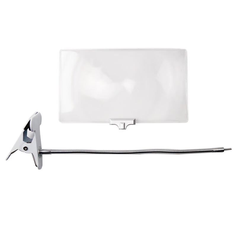 Shilide 10x Clip-on Magnifying Glass with Flexible Gooseneck