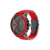 Relógio Diesel Daddy Envoltório de Silicone Vermelho Aço Inoxidável DZ7370 Masculino Sr.. 2.0 Multi-Movimento [Usado]