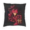 Funny Cartoon Comics Tv Helluva Boss Throw Pillow Case Decoration Custom Square Cushion Cover 40X40 Pillowcover For Living Room