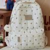 Schoolbag Schoolbag Female College Student 1011 New Autumn Large Capacity Junior High School High School Student Small Floral Backpack Sweet Backpack