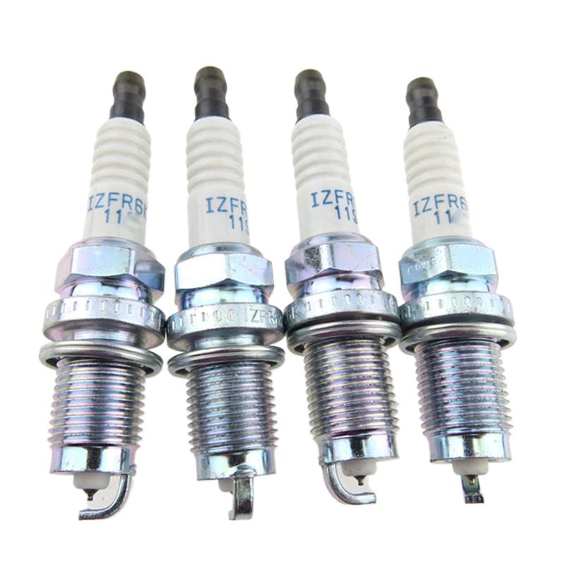 

New 4x New Iridium Spark Plug For Honda Accord CR-V Acura RSX TSX IZFR6K11 /-11 6994