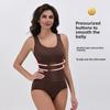 Shapewear Bodysuit for Women: Body-Sculpting, Buttock-Lifting, Back-Smoothing, Waist-Cinching, Tummy-Tucking, Figure-Shaping Garment
