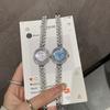Supply Round Watch Women'S Watch Full Diamond Light Luxury Temperament Fashion Pearl Bracelet Women'S Watch Temperament Quartz