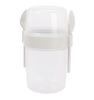 Food Container with Cutlery Lunch Box 11l Transparent Cup
