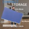Table tennis table top, 243.84cm x 121.92cm, domestic use, foldable, portable, slip-resistant and wear-resistant, blue
