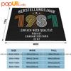 40 Ans Annee De Fabrication 1981 Pretentions Cadeau Ultra-Soft Blanket Quilt Winter Sofa Cover Bed Covers
