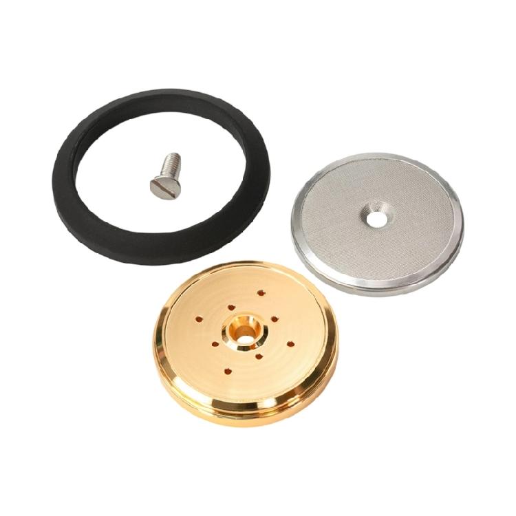 

Heat Resistant Stainless Steel Brew Head Dispersion Shower Screen and Gasket Set for Coffee Extraction Home Machines 1
