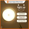 Luci notturne LED intelligenti con sensore del corpo umano, illuminazione automatica di emergenza, ricarica USB, luci LED per armadietti con aspirazione magnetica wireless