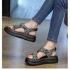 Roman sandals women's summer wear new high-end skirt casual versatile platform sports beach shoes