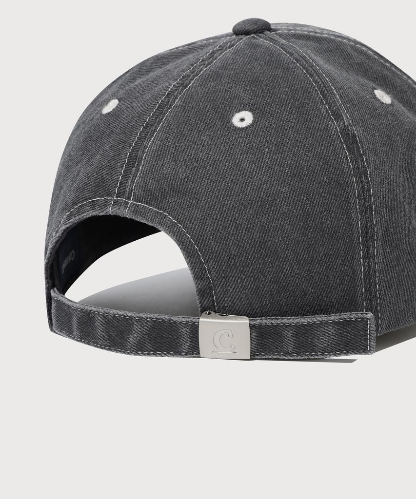 COVERNAT Logo Cozy Fit Ball Cap Charcoal