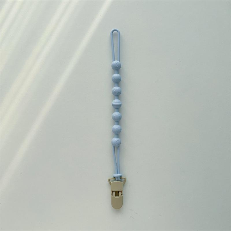 

Корейский стиль силиконовый держатель для пустышки и прорезыватель | Шнурок для детской бутылочки | Гипоаллергенный и противоударный