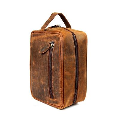 Rustikale Leder Kulturtasche, Personalisiertes Trauzeugen Geschenk, Leder Kulturtasche, Herren Leder Waschtasche, Herren Kulturtasche, Herren Waschtasche