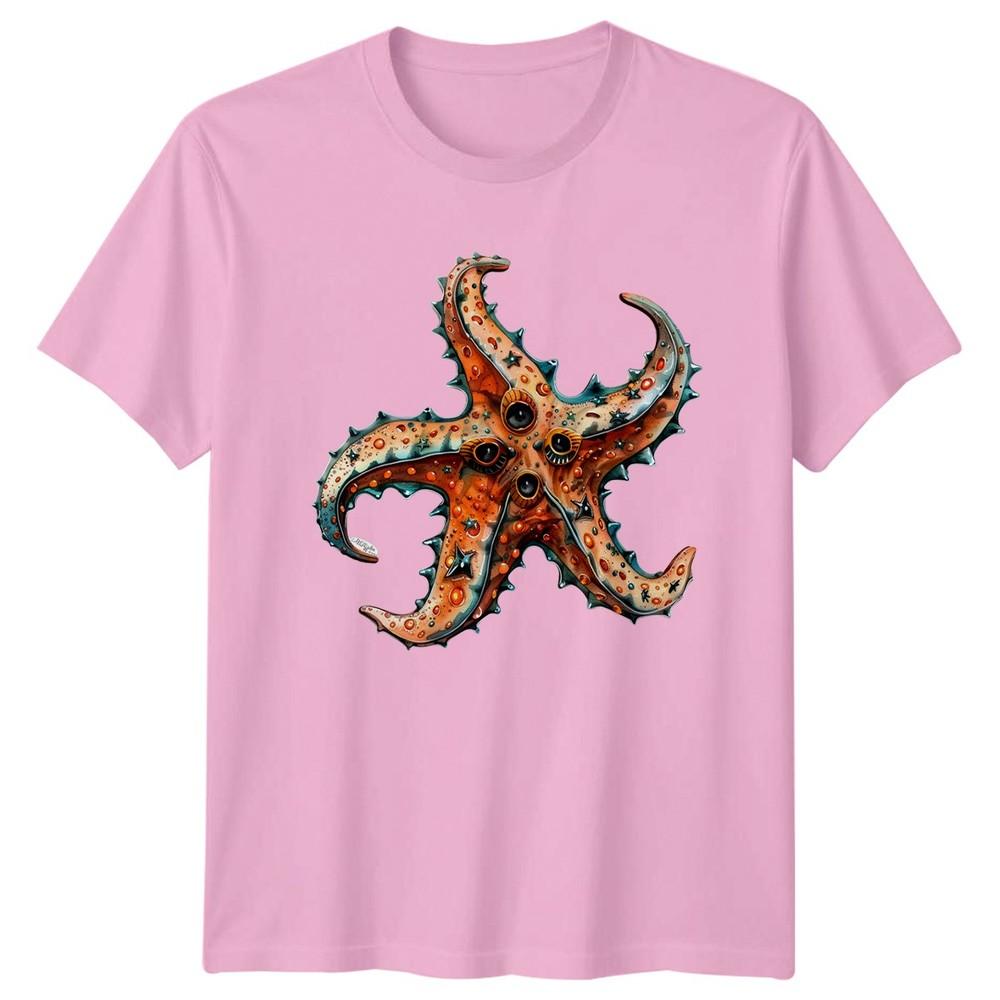 Spooky Starfish TShirt Marine Life Halloween Gift For Him And Her