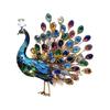 F26C Acrylic Peacocks Statue Figurines Table Centerpieces Animal Figurines Sculptures Table Ornament for Home Office Decors