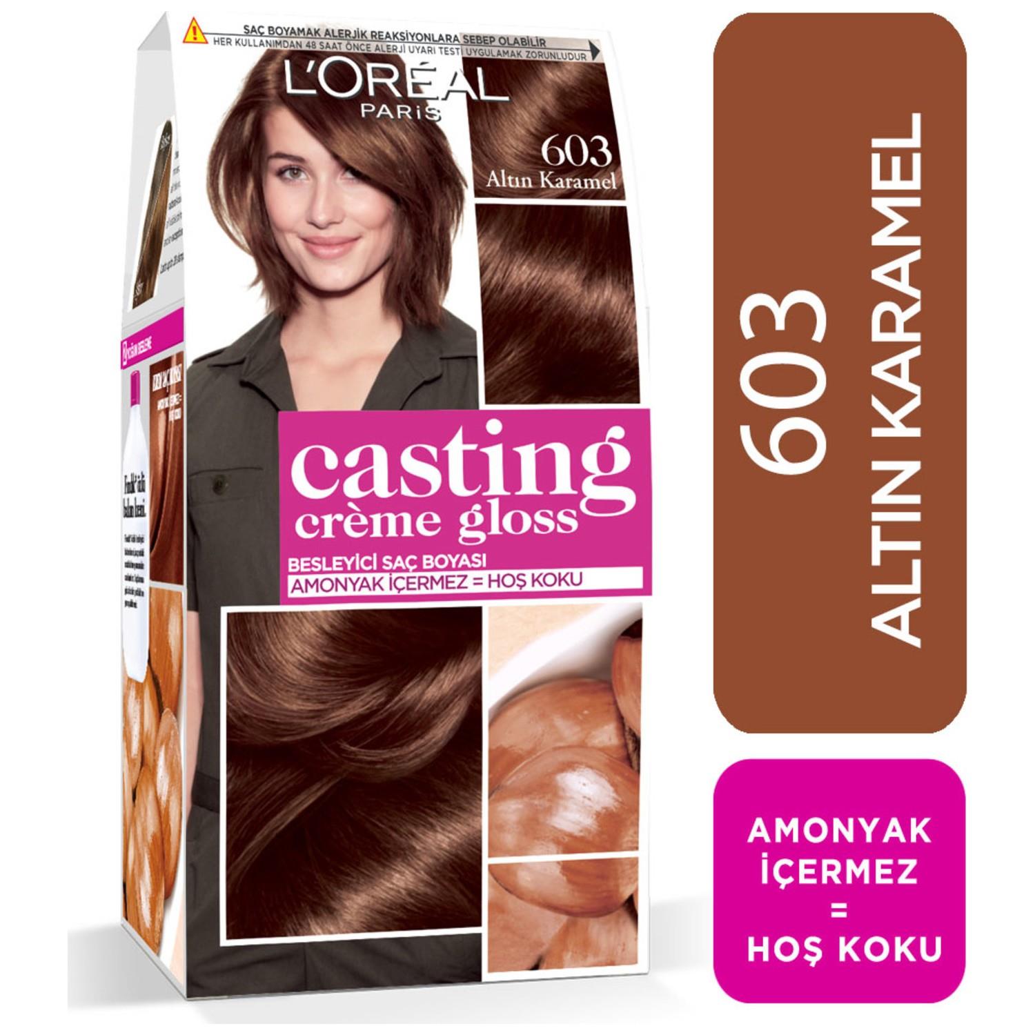 

Краска для волос L Oreal Paris Casting Creme Gloss 603 Золотая карамель