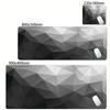 PC Tastaturmatte Geometrisch Großes Mauspads Sechseck Gamer Kissen Wabenmuster Mauspads Gummi Übergröße Schreibtischunterlage Kunst Design Schreibtischteppich