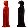 Red Hooded Halloween Cloak Death Cloak Black Red Single And Double Cloak Pirate Cloak Witch Cloak