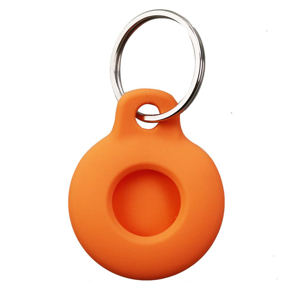 1PC Silicone For AirTags Tracker Locator Protective Case with Keychain Anti-lost Device Sleeve Smart Accesso ProtectsIm Pacting
