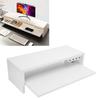 Desktop Display Riser with Drawer AC Outlets and USB Port Hub Mobile Phone Charging Laptop Screen Support Stand