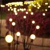 Outdoor LED solar waterproof garden courtyard decoration landscape lights, fireworks, fireflies, garden lights, lawn lights, Christmas decorations