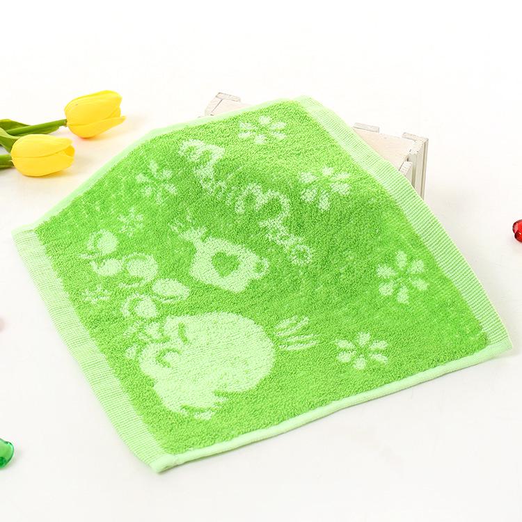 Absorbent Cartoon Jacquard Hand Towel