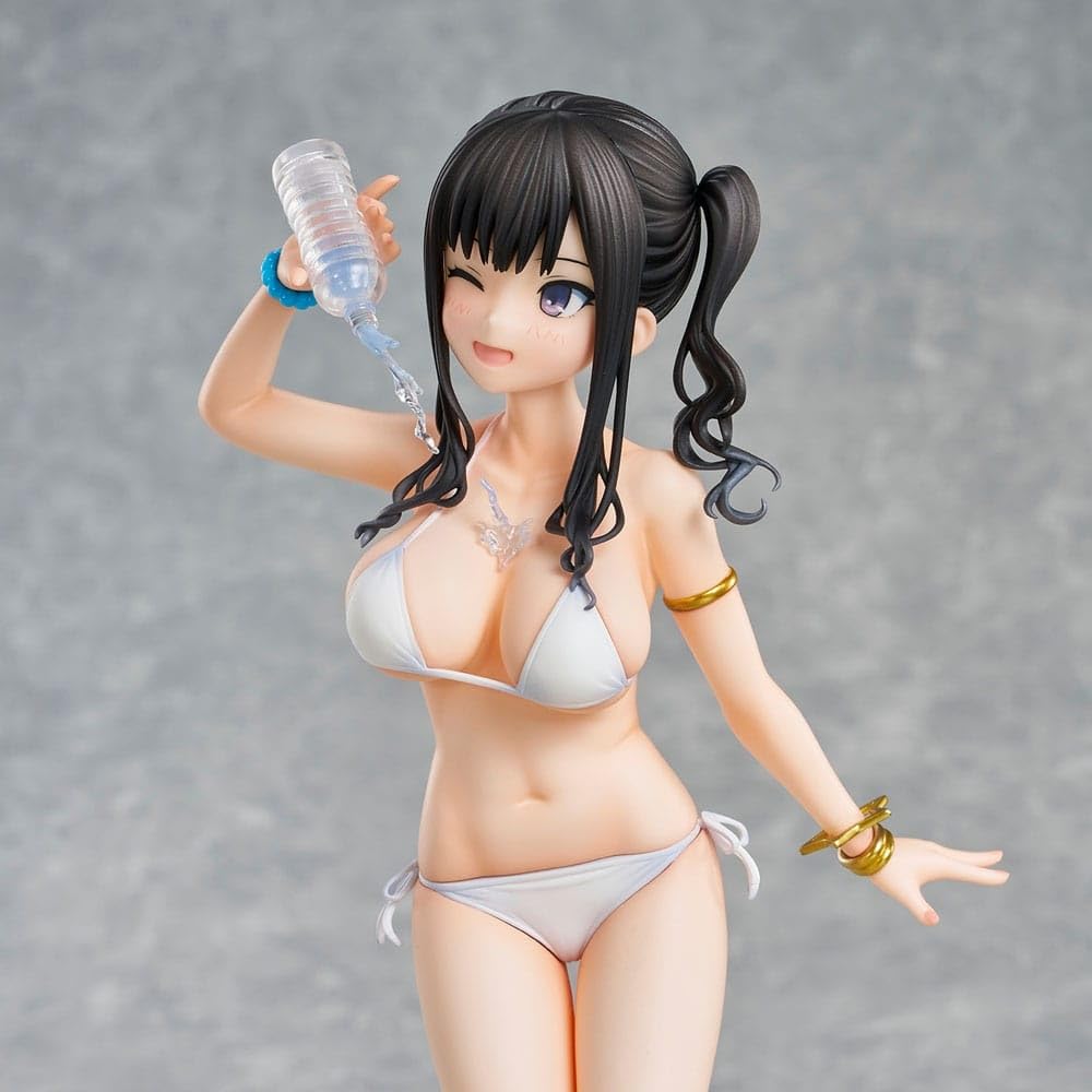 Kaedeko Illustration Miyuki Summer Clouds White Bikini PVC ABS Painted Finished Figure "Sasagi - Ver." Non-scale &
