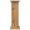 Plant Stand with Storage Space Artisan Oak Finish 31 x 30 x 90 cm Engineered Wood