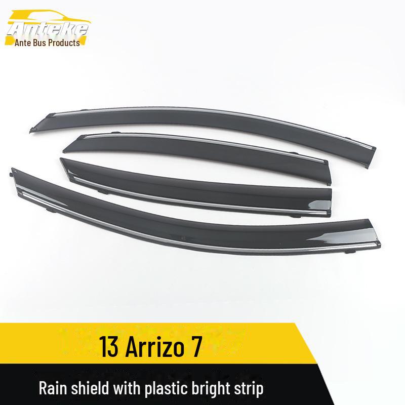 Paravan de ploaie Arrizo 7 cu bandă strălucitoare din plastic - Accesorii decorative