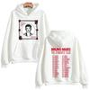 Felpe con cappuccio per il tour romantico 2026, nuovo spettacolo, felpe con cappuccio per fan del concerto di Bruno Mars, grafica musicale, felpe unisex oversize, streetwear, felpa casual