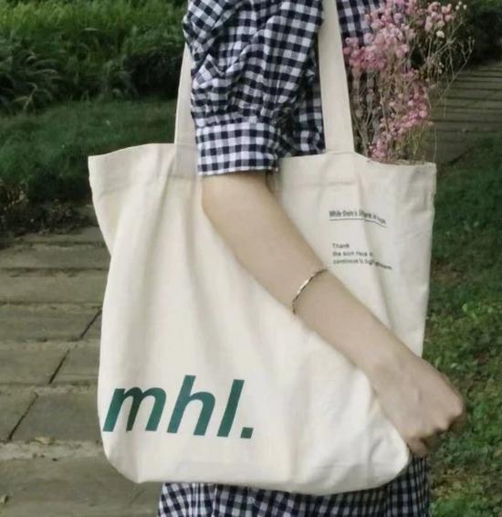 Korean Retro Large-Capacity Canvas Shopping Bag