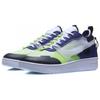 Li Ning CF Slip Resistant Cushioning Low Top Skateboard Shoes Men's White Blue AGCP293-3
