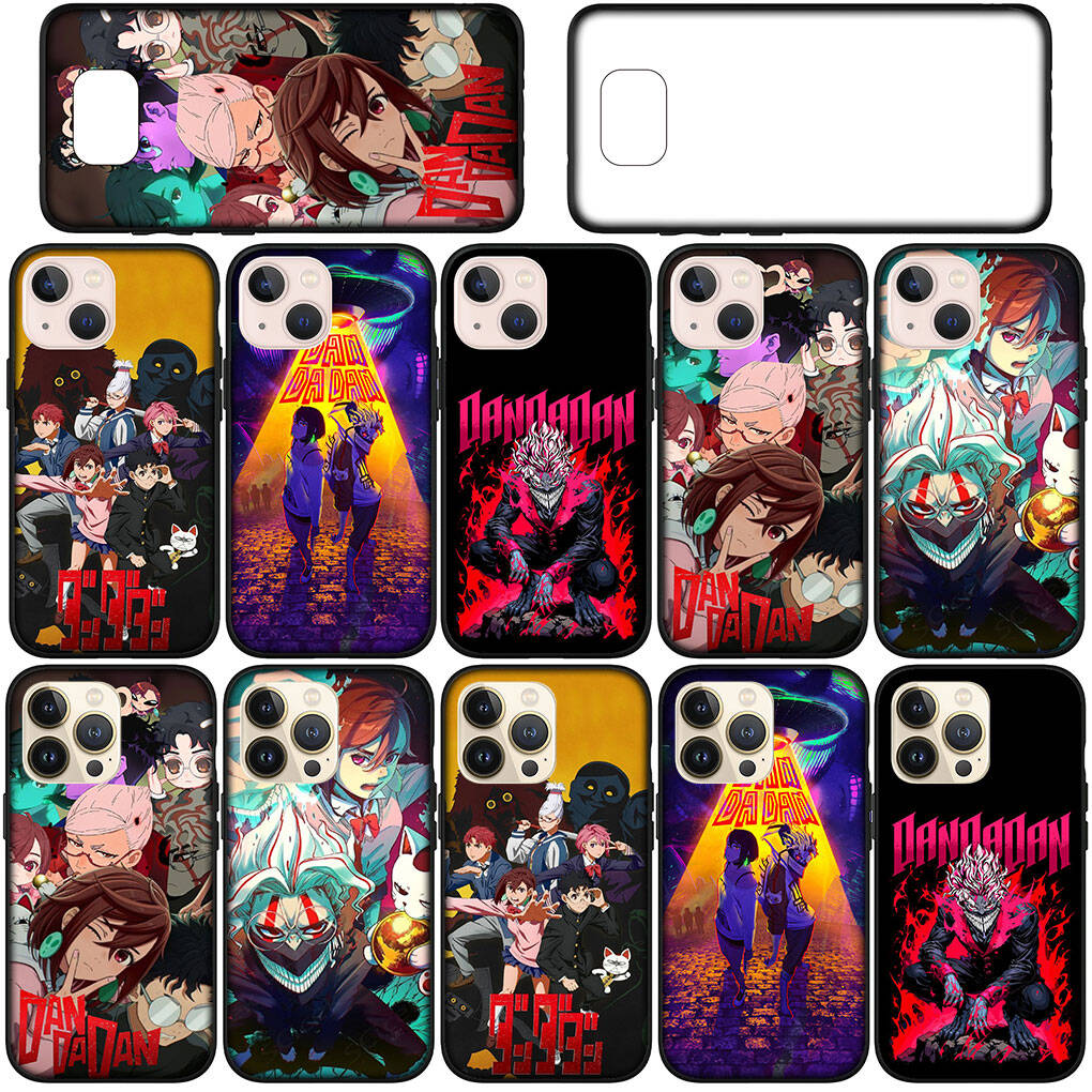for iPhone 17 16 15 Xiaomi Poco F7 F8 X7 X6 C85 C75 C71 M8 Redmi Note 14 13 12 11 Pro Max 14C 13C A4 Phone Case DAN DA DAN Ayase Momo Dandadan Okarun