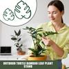 Korrosionsbeständiger Blumenständer Garten Zubehör Schildkrötenpanzer Pflanzenständer Monstera Form Pflanzenhalter Pflanzenständer