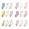 Lawadka 3pairs/lot Summer Newborn Baby Socks For Girls Boys Mesh Thin Infant Girls Boys Toddler Children Short Sock 0-5Years Old