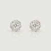 [14K/Moissanite] Blossom Carat Earrings