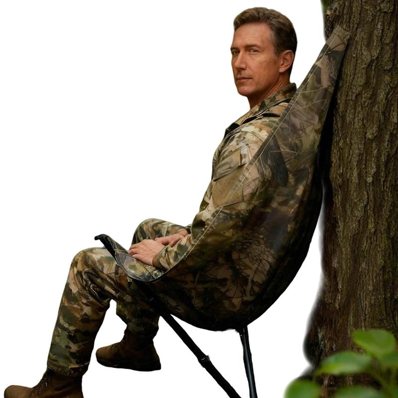 Tarnfarben Campingstuhl Jagd Hängematte Sitz Jagd Hängemattenstuhl Tragbar Und Leichtgewichtiger Campinghocker Auf Baum