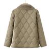 Parkas Women Jacket Autumn Winter Down Waterproof Cotton Coat Femme Stand-up Collar Casual Short Warm Outerwear Ladies