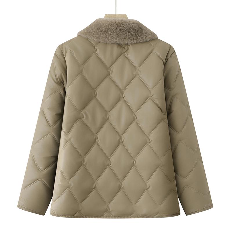 Parkas Women Jacket Autumn Winter Down Waterproof Cotton Coat Femme Stand-up Collar Casual Short Warm Outerwear Ladies