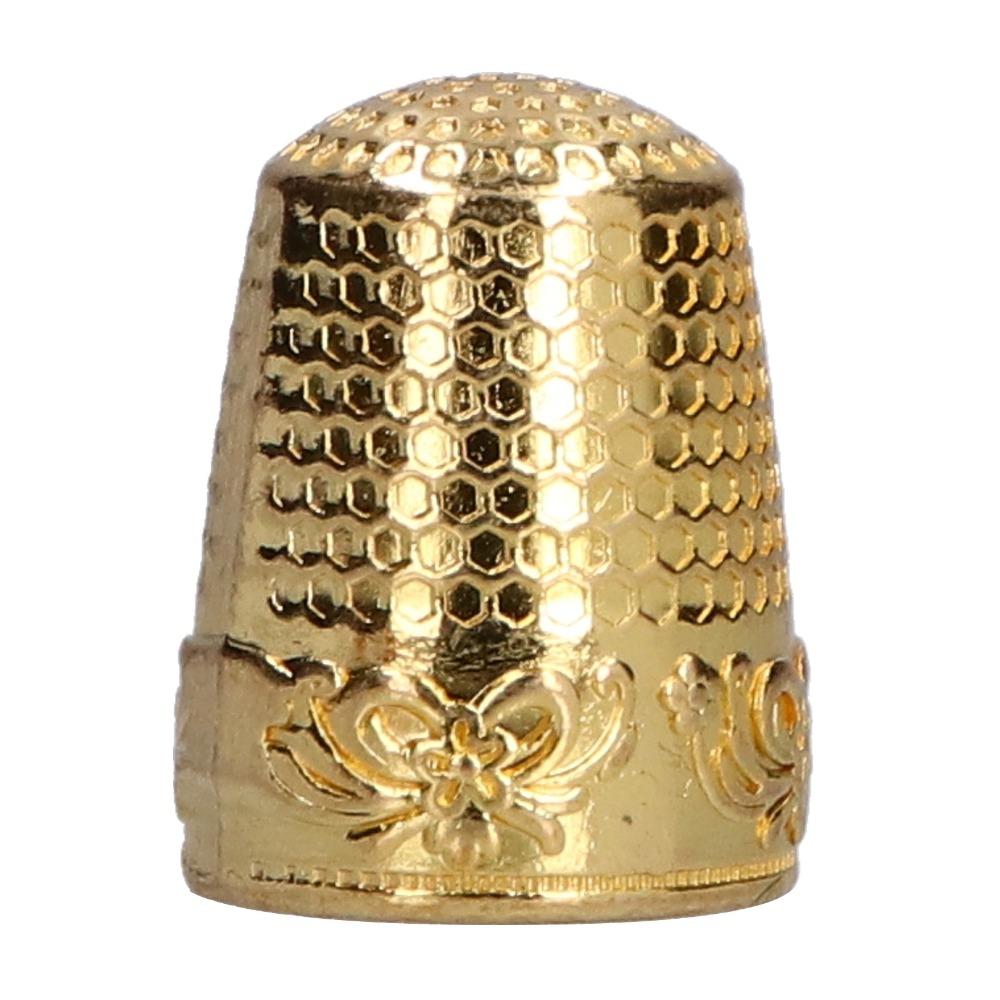 10pcs Antirust Coating Finger Protector Thimbles Hand Sewing Thimbles  Quilting Craft Supplies