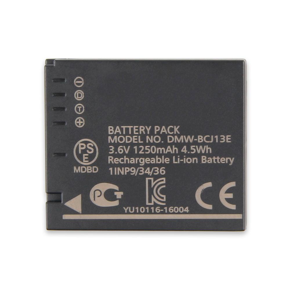 Replacement Camera Battery DMW-BCJ13E For Panasonic DMC-LX5 LX5GK LUX6 DMC-LX7 LX7GK 1250mAh