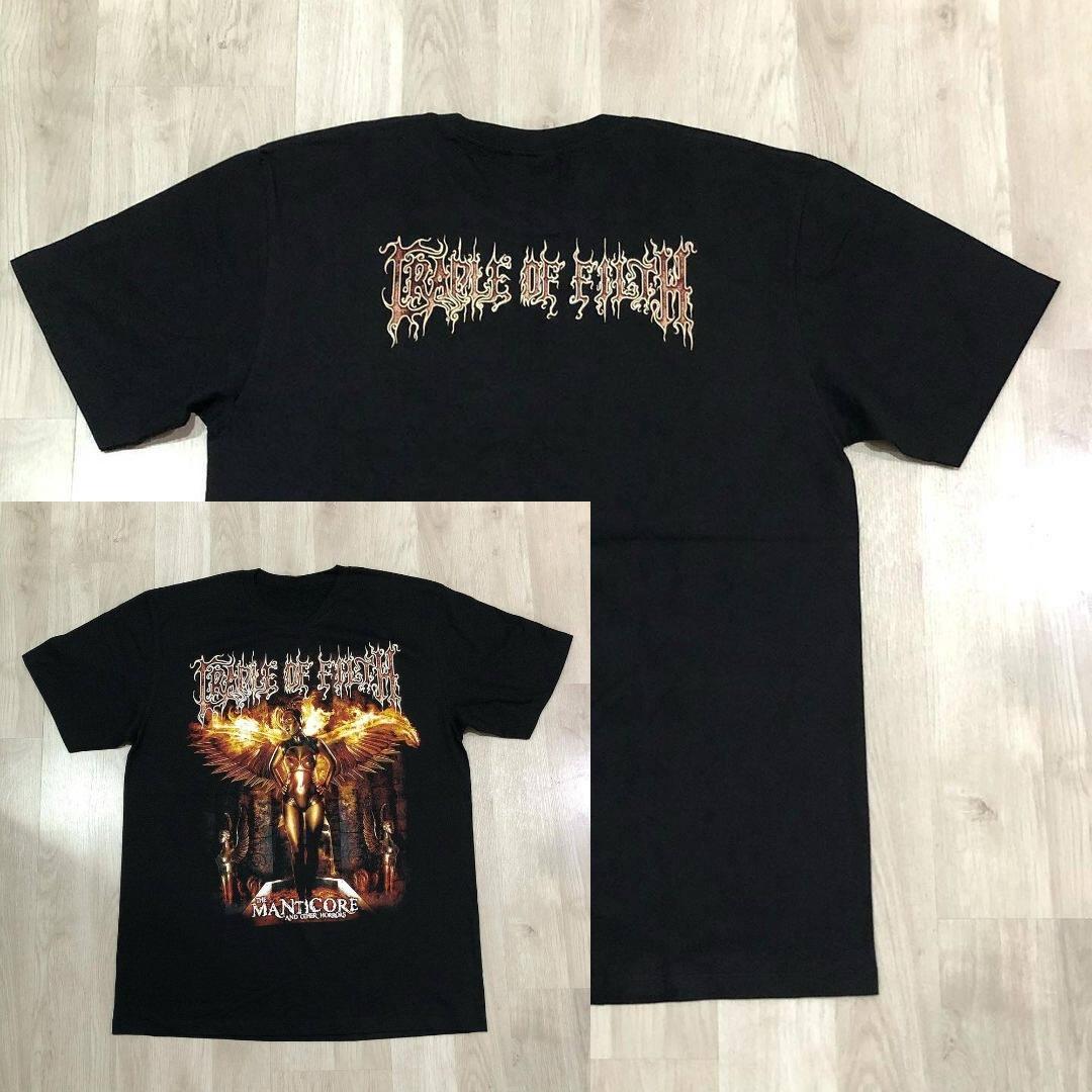 Cradle of Filth  The Demon Emperor of Filth  Dirty Cradle Rock Band Vintage Retro ShortSleeved TShirt Trend M