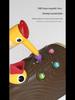 Montessori Wooden Woodpecker Insect Game Educational Toy for Early Childhood Development