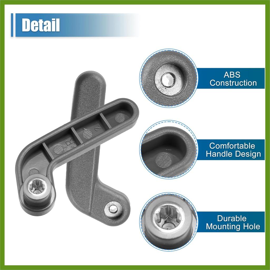 Driver Passenger Side Top Roof Lock Handle 85265-SR2-000ZA 85215-SR2-000ZA for Honda Del Sol 1993-1997 Left Right Side Lock Handle Vehicle Components