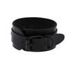 Braccialetti punk a forma di cuore tutto nero donna uomo Braccialetto da polso in pelle Bracciale a manica gioielli goth gotico emo bracciali da braccio accessori cosplay