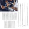50pcs Disposable Tattoo Needles Tattoo Cartridge Needles for Tattoo Machine Tattoo Supplies 1#